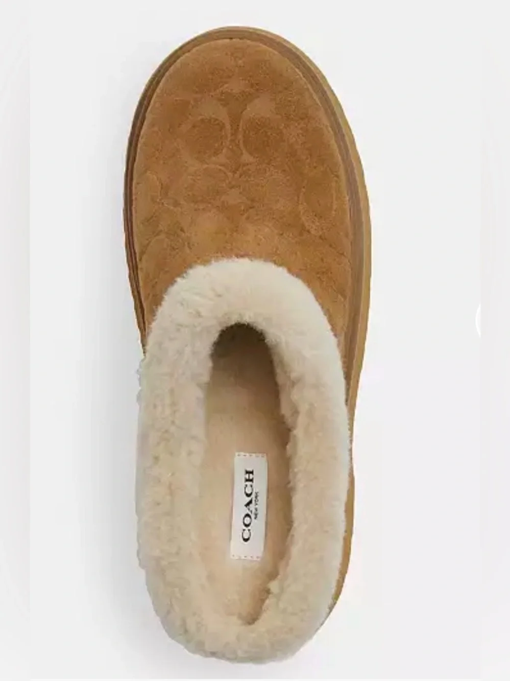 Coach Outlet Cecelia Clog In Signature Suede